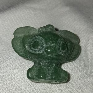 Green Aventurine Stich Figurine